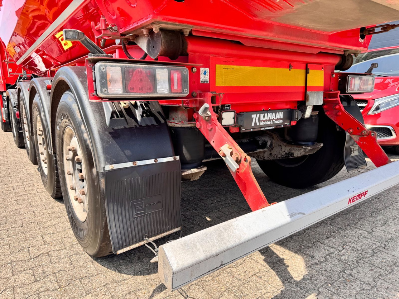Kempf SKM 35/3 Alu Mulde ca.28m³ el. Verdeck 5.020Kg - Tippbil semitrailer: bild 5 Kempf SKM 35/3 Alu Mulde ca.28m³ el. Verdeck 5.020Kg - Tippbil semitrailer: bild 5