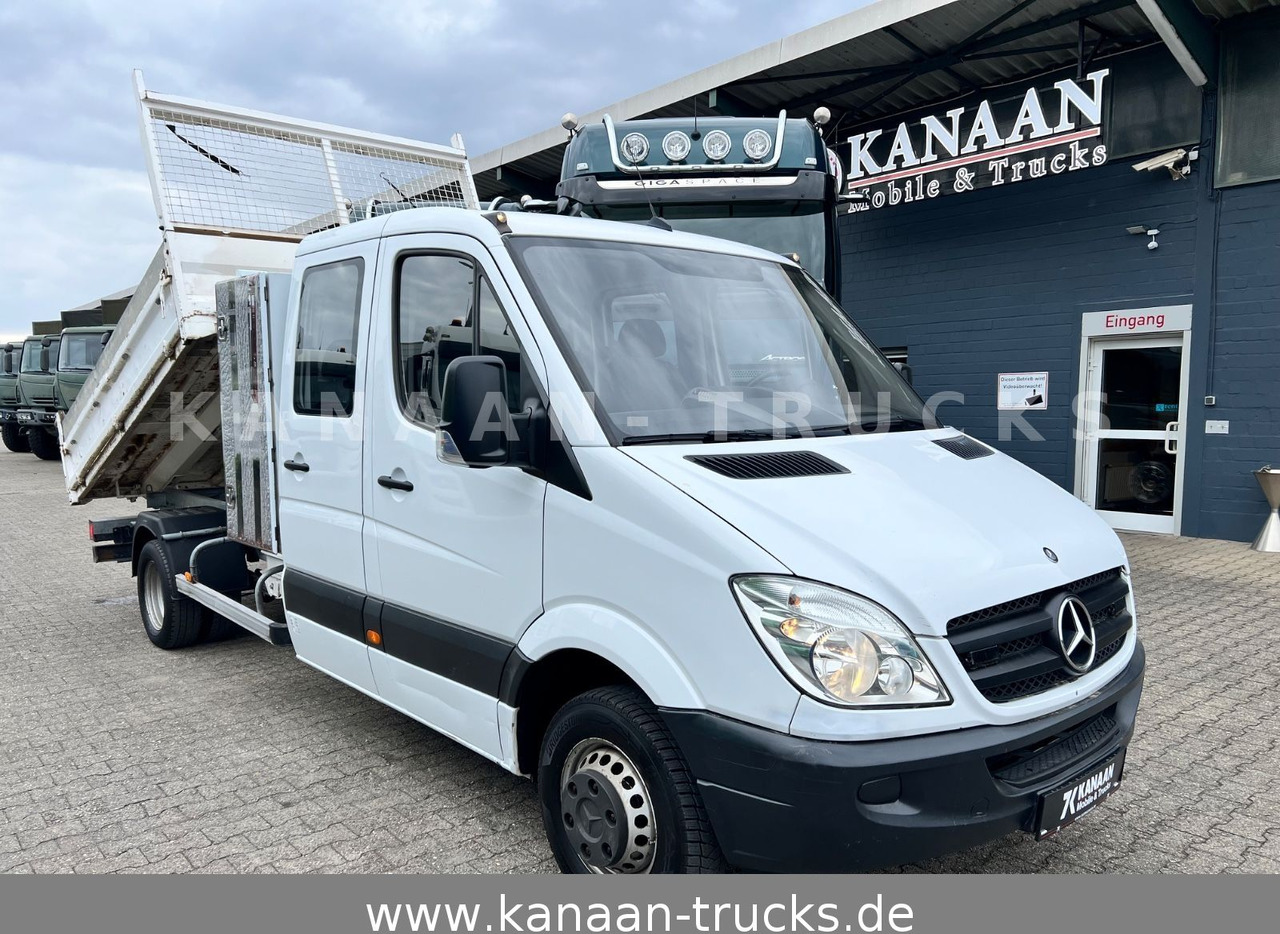 Mercedes-Benz 513 CDI Sprinter KLIMA DoKa Kipper 7-Sitzer EEV - Transportbil med tippflak, Dubbelhytt transportbil: bild 1 Mercedes-Benz 513 CDI Sprinter KLIMA DoKa Kipper 7-Sitzer EEV - Transportbil med tippflak, Dubbelhytt transportbil: bild 1