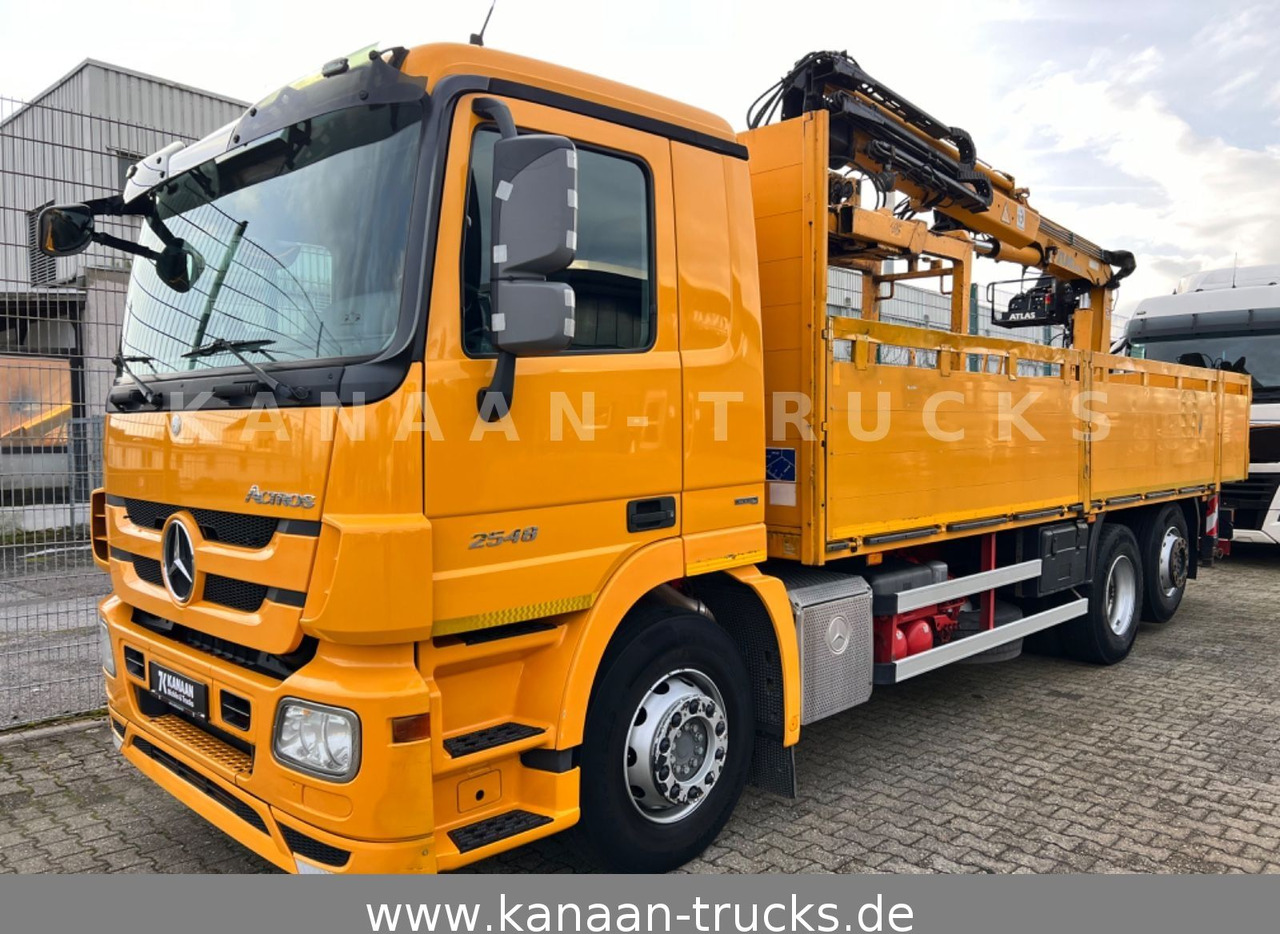 Mercedes-Benz Actros L 2548 6x2 Retarder ATLAS AK165.2VB - Kranbil: bild 1 Mercedes-Benz Actros L 2548 6x2 Retarder ATLAS AK165.2VB - Kranbil: bild 1